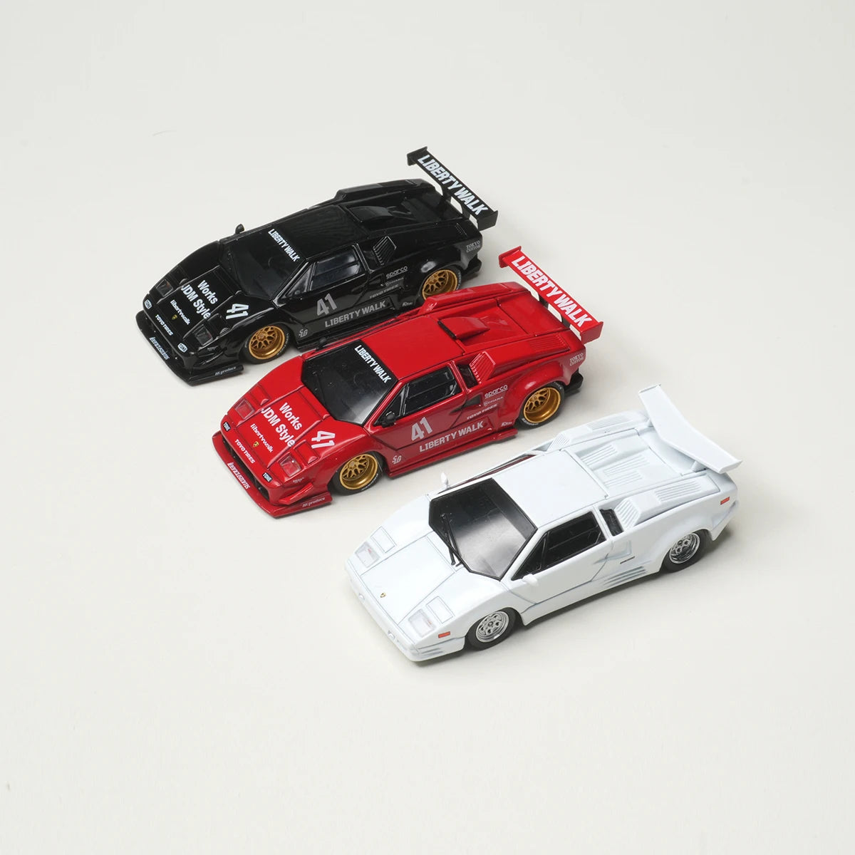 MINI GT Lamborghini Countach 25th Anniversary 1:64 Diecast