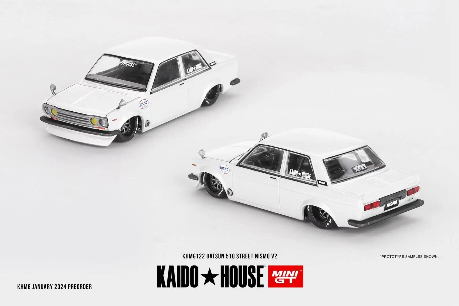 Kaido House Datsun 510 Pro Street Buta V1 1:64 Diecast