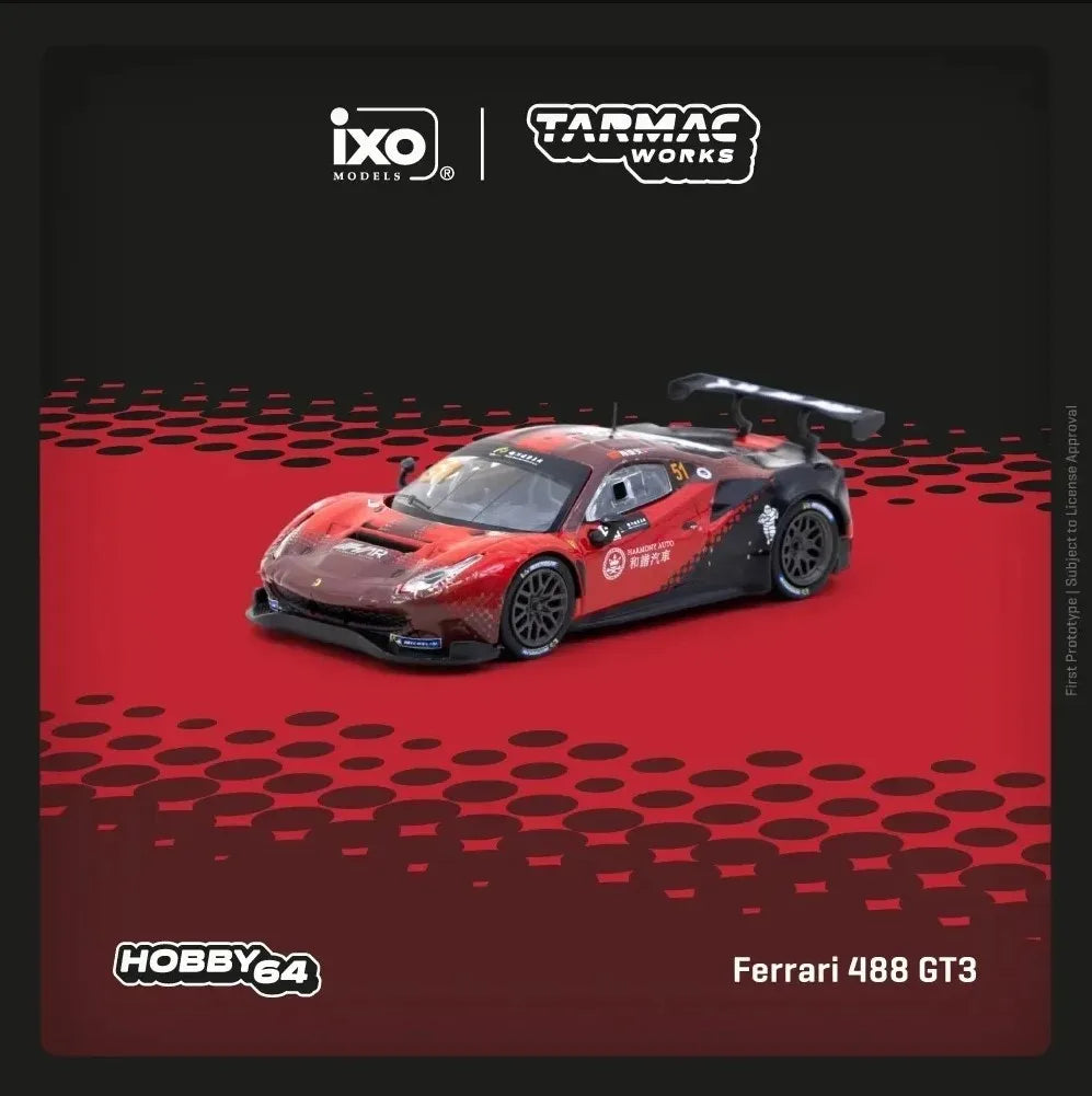 Ferrari 488 GT3 Macau GT Cup 2022 1:64 Diecast