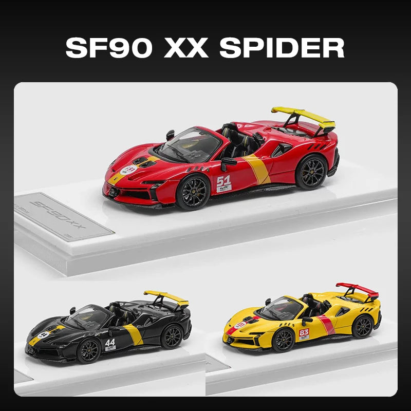 Ferrari SF90 XX SPIDER Le Mans DMH 1:64 Diecast