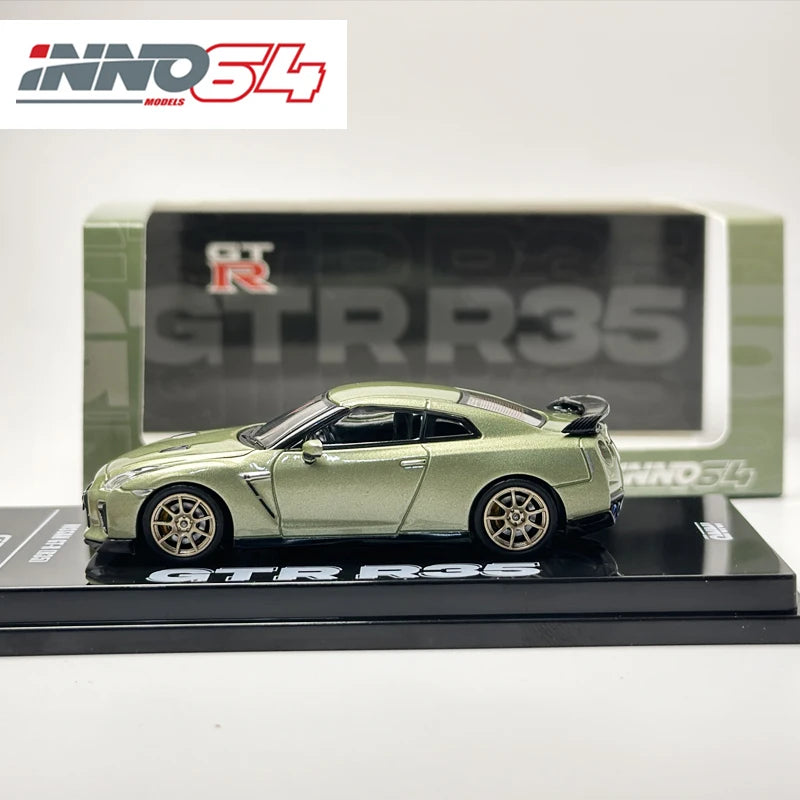Inno 1 64 GT-R R35 Millennium Jade 1:64 Diecast