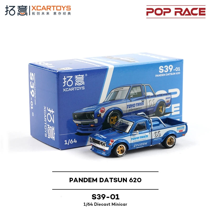 Pop Race Pandem Datsun 620 1 64 Metal Plastic Parts S39 1:64 Diecast