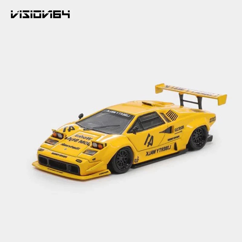 Vision64 1 64 Lbwk Countach Lp500 Diorama 1:64 Diecast