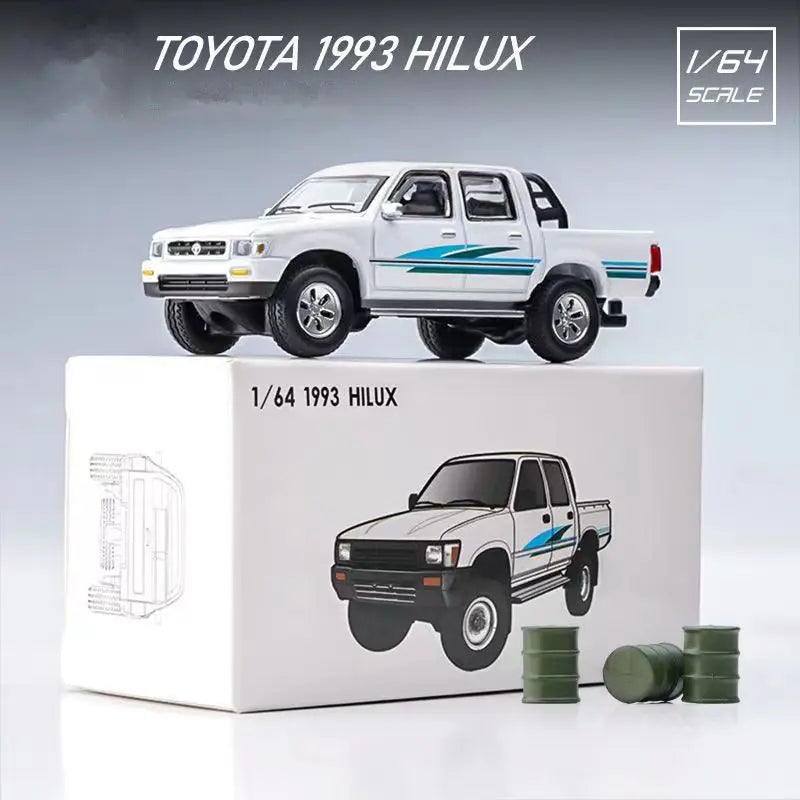 Toyota Hilux Pickup 1:64 Scale Diecast Model Car
