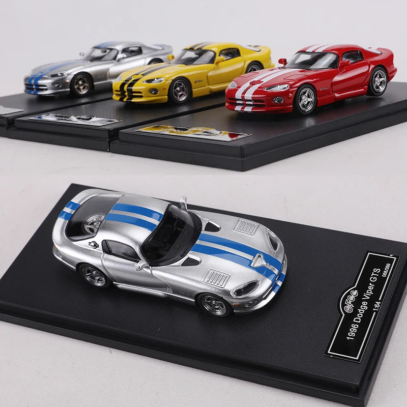 Gfcc 1 64 1996 Dodge Viper Gts Hardtop Die Cast 1:64 Diecast