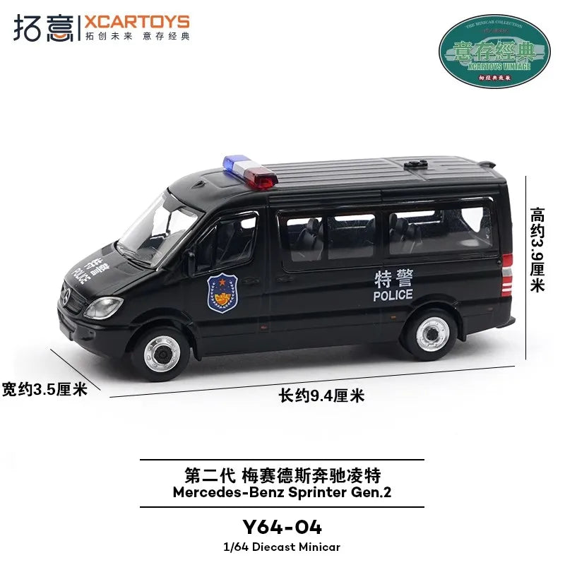 XCARTOYS Sprinter Gen 2 Y64 01 Y64 02 Y64 03 1:64 Diecast