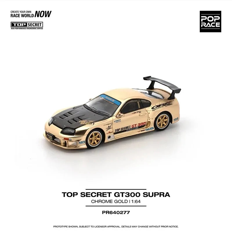 Pop Race 1 64 Clk GT-R D2 GT-R R32 Kpgc10 1:64 Diecast