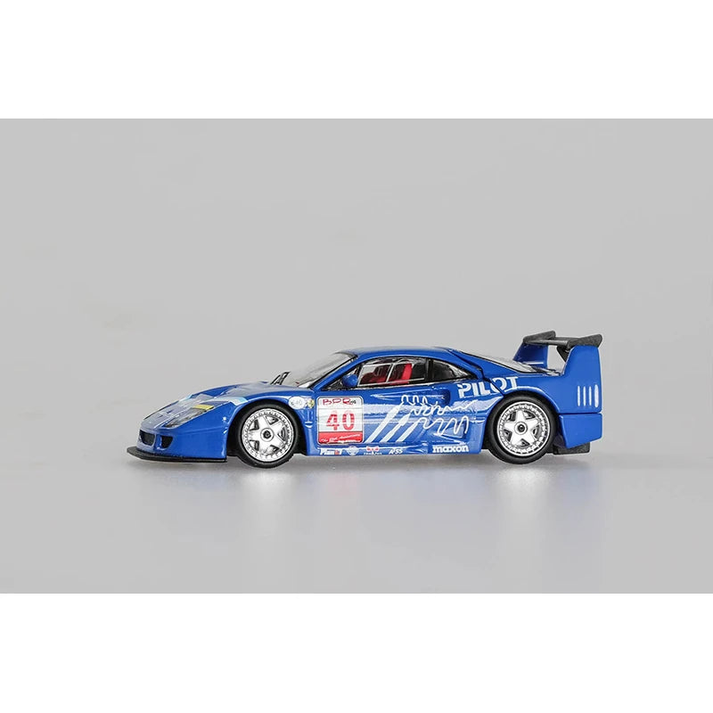 Sh 1 64 F40 Lm Opened Hood Diorama Multiple Styles 1:64 Diecast