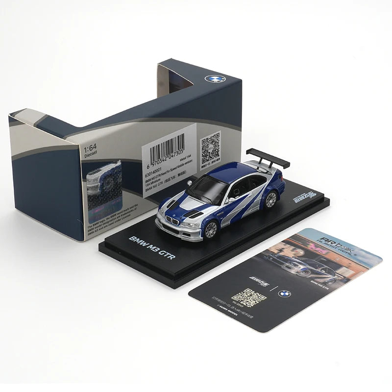 BMW E46 M3 GT-R DCM 1:64 Diecast