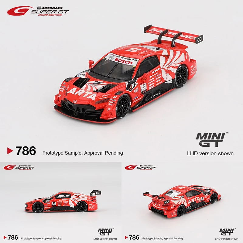 MINI GT 1 64 Nissan Z GT500 Honda NSX GT-R Supergt 1:64 Diecast