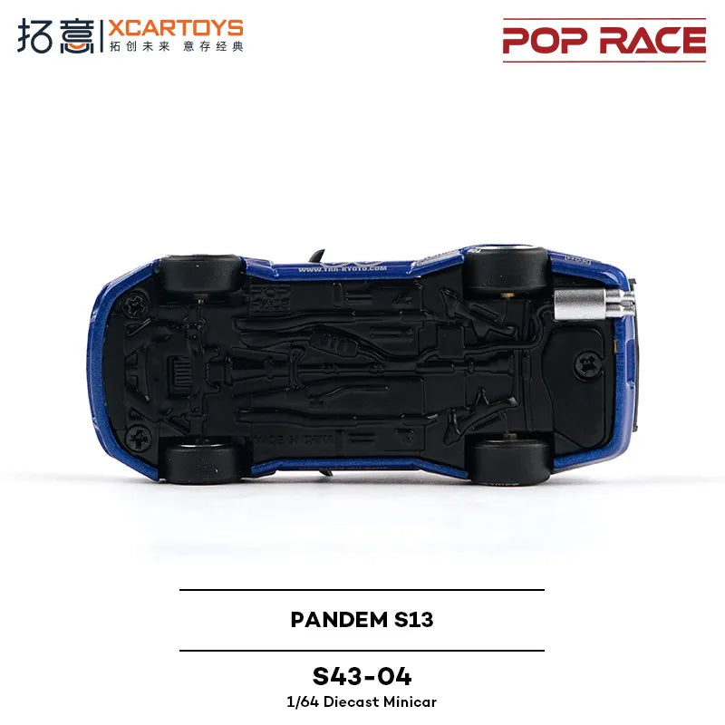 XCARTOYS Pop Race Pandem S13 66 1 64 Metal Plastic Parts 1:64 Diecast