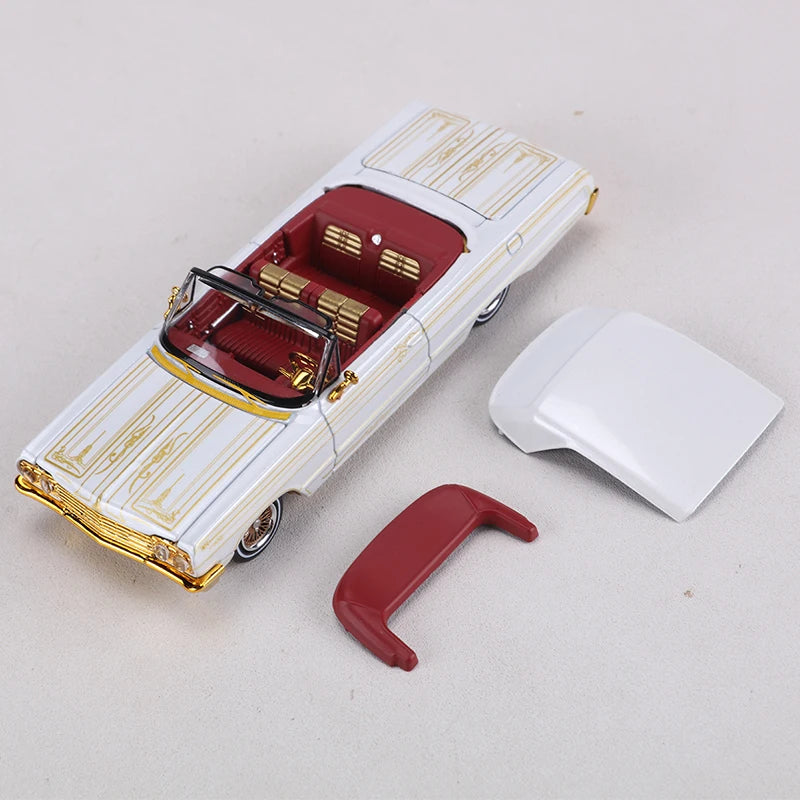 Fineworks 1 64 Chevrolet Impala Hardcover Edition Open Full Door 1:64 Diecast
