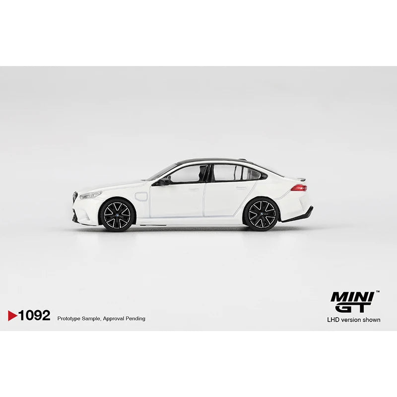 Presale MINI GT 1092 1 64 BMW M5 Alpine White 1:64 Diecast
