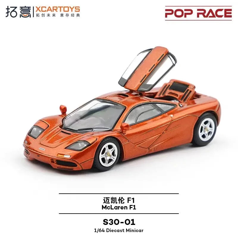 Pop Race XCARTOYS F1 1 64 Metal Plastic Parts S30 01 1:64 Diecast