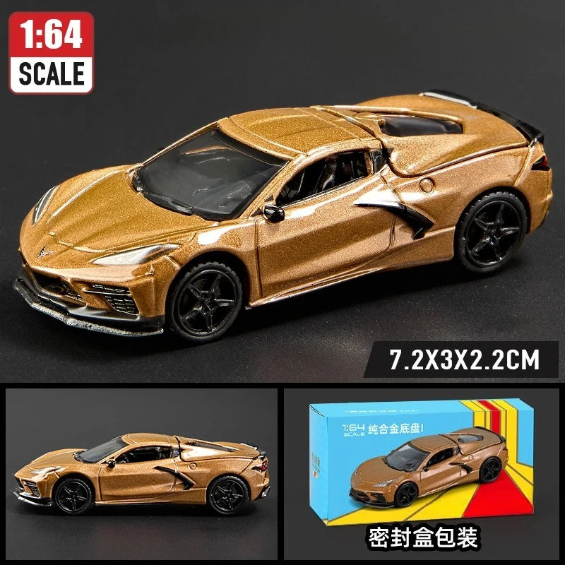 Toyota GT500 / Supra / Pontiac Sports Car 1:64 Scale Diecast Model Car
