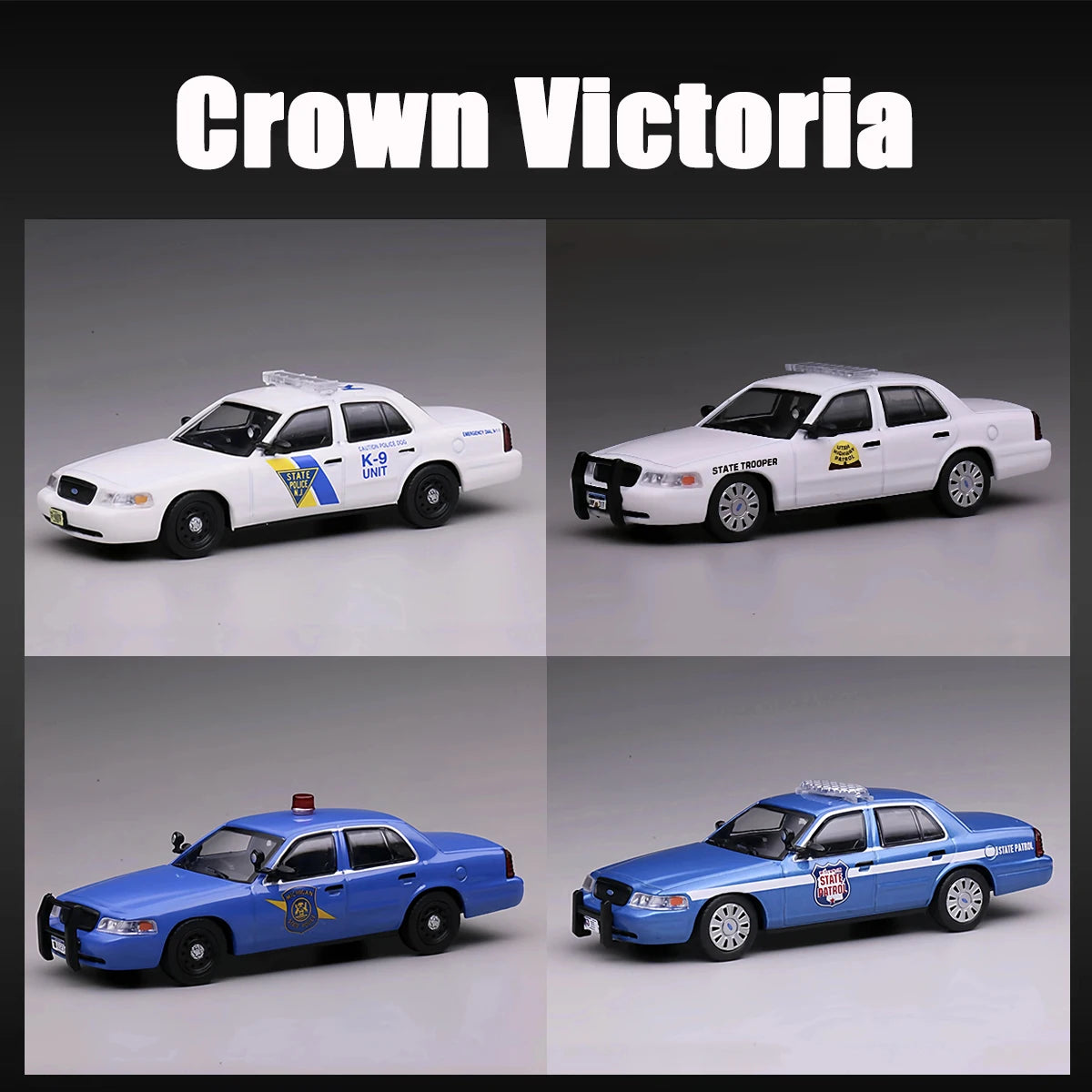 Ford Crown Victoria Environmental 1:64 Diecast