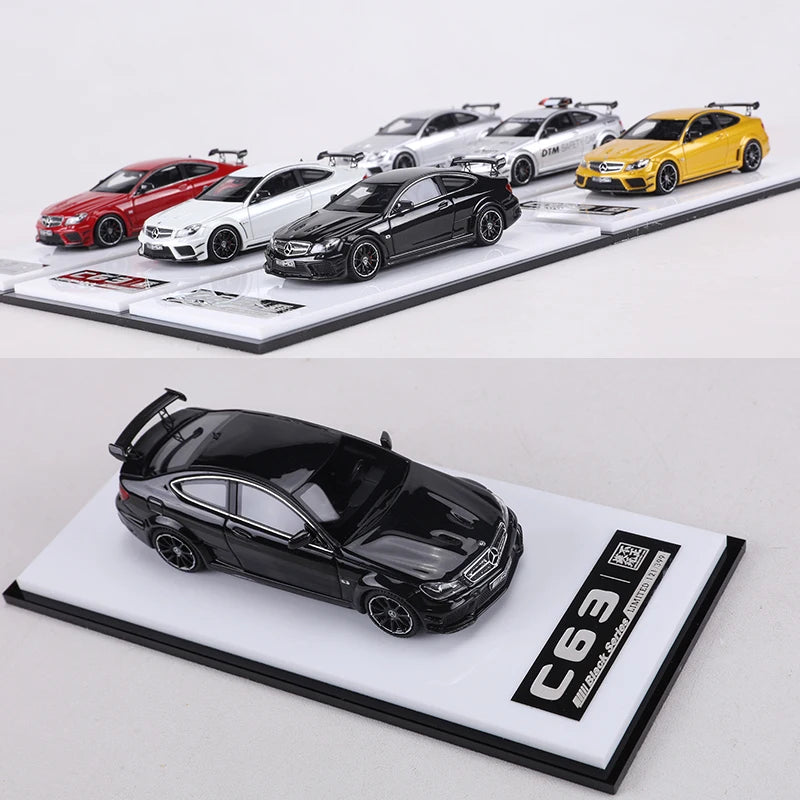 BUZHENG Mercedes C63 Resin Model 1:64