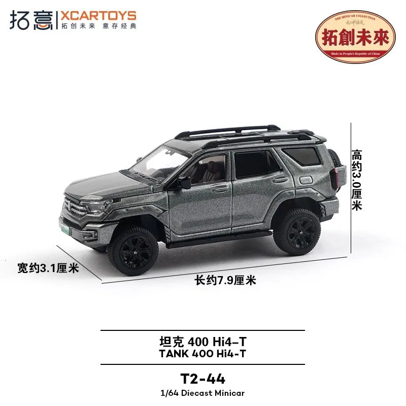 XCARTOYS Tank400 Hi4 T 7 9 64 1:64 Diecast
