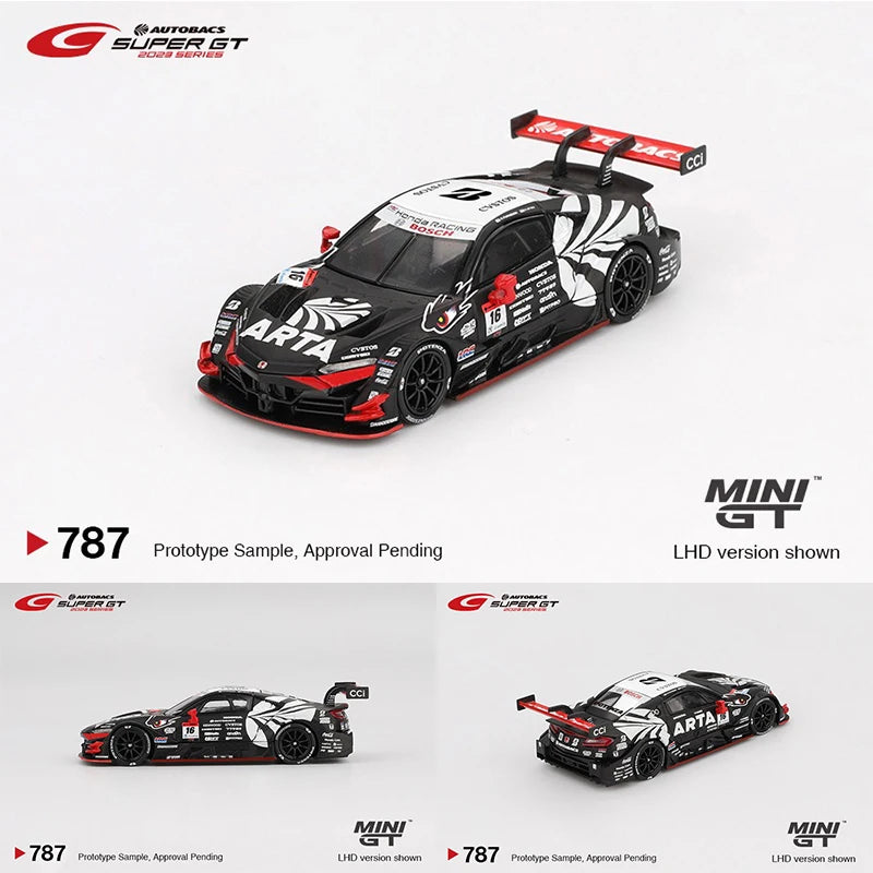 MINI GT 1 64 Nissan Z GT500 Honda NSX GT-R Supergt 1:64 Diecast
