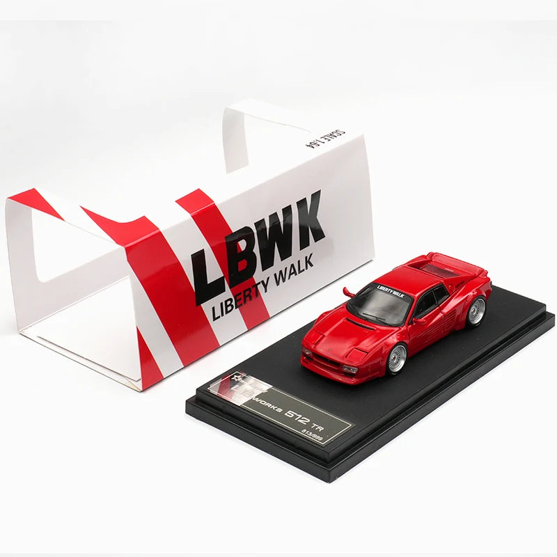 Ferrari 512 TR Teossa LBWK Can Star 1:64 Diecast