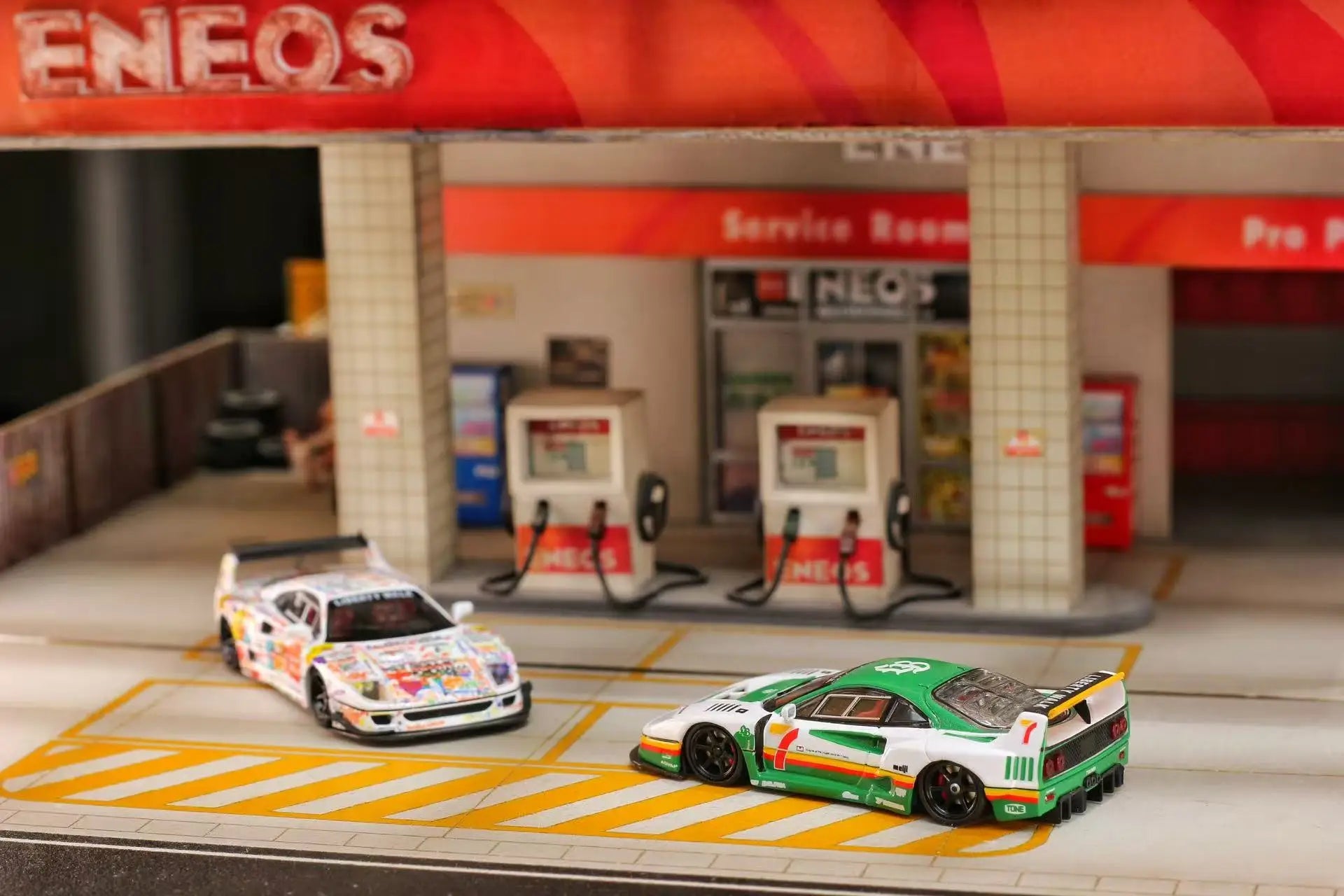 Ghost Player Sw 1 64 Prancing Horse Lbwk F40 Diorama 1:64 Diecast