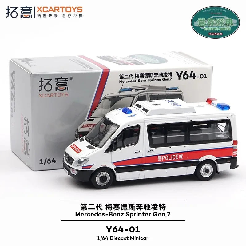 XCARTOYS Sprinter Gen 2 Y64 01 Y64 02 Y64 03 1:64 Diecast