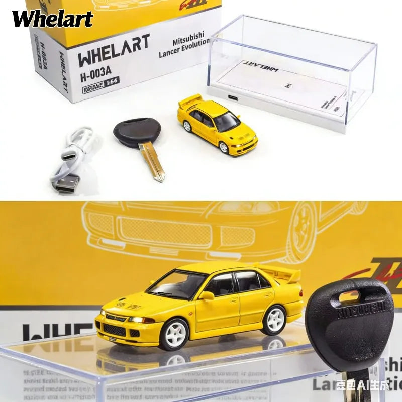 Mitsubishi Whelart Lancer EVO3 Cast 1:64 Diecast