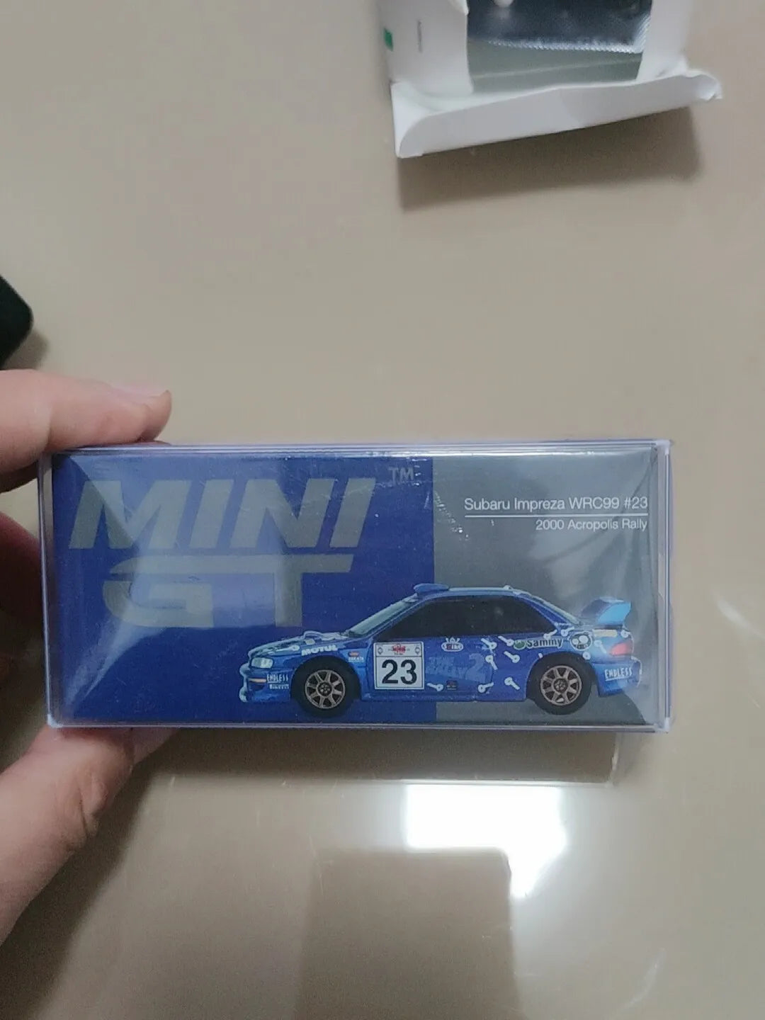 MINI GT Subaru Impreza WRC Rally Car 1998 1:64 Diecast