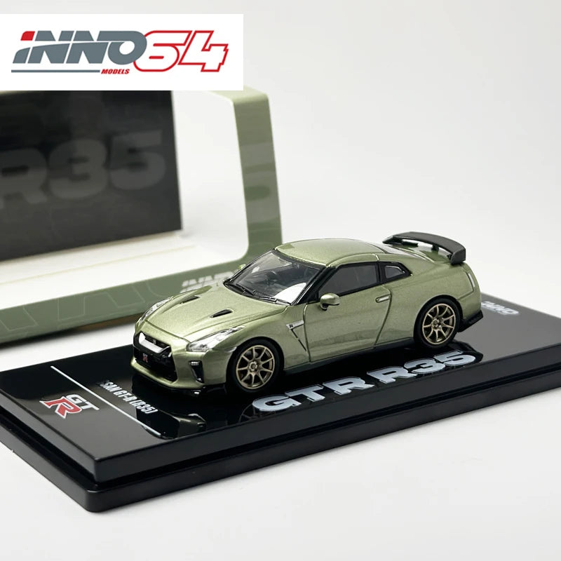 Inno 1 64 GT-R R35 Millennium Jade 1:64 Diecast