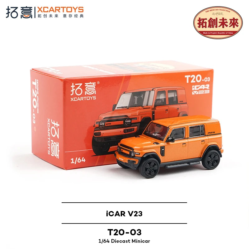 XCARTOYS Icar V23 1 64 Metal Plastic Parts T20 01 1:64 Diecast