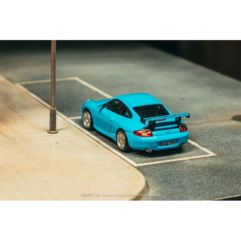 Tarmac Works Porsche 911 GT3 Type 996 Light 1:64 Diecast