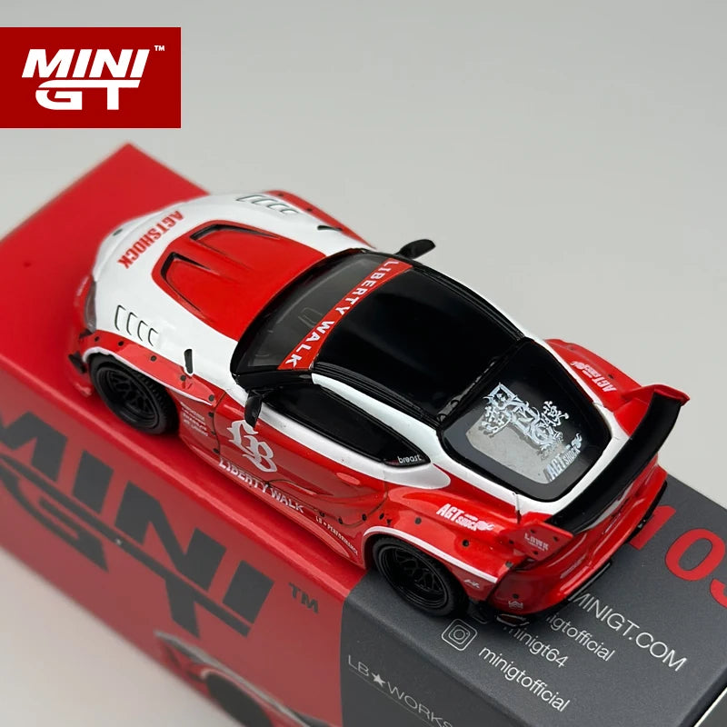 MINI GT 1 64 Toyota Lb Works Toyota GR Supra Red 1:64 Diecast