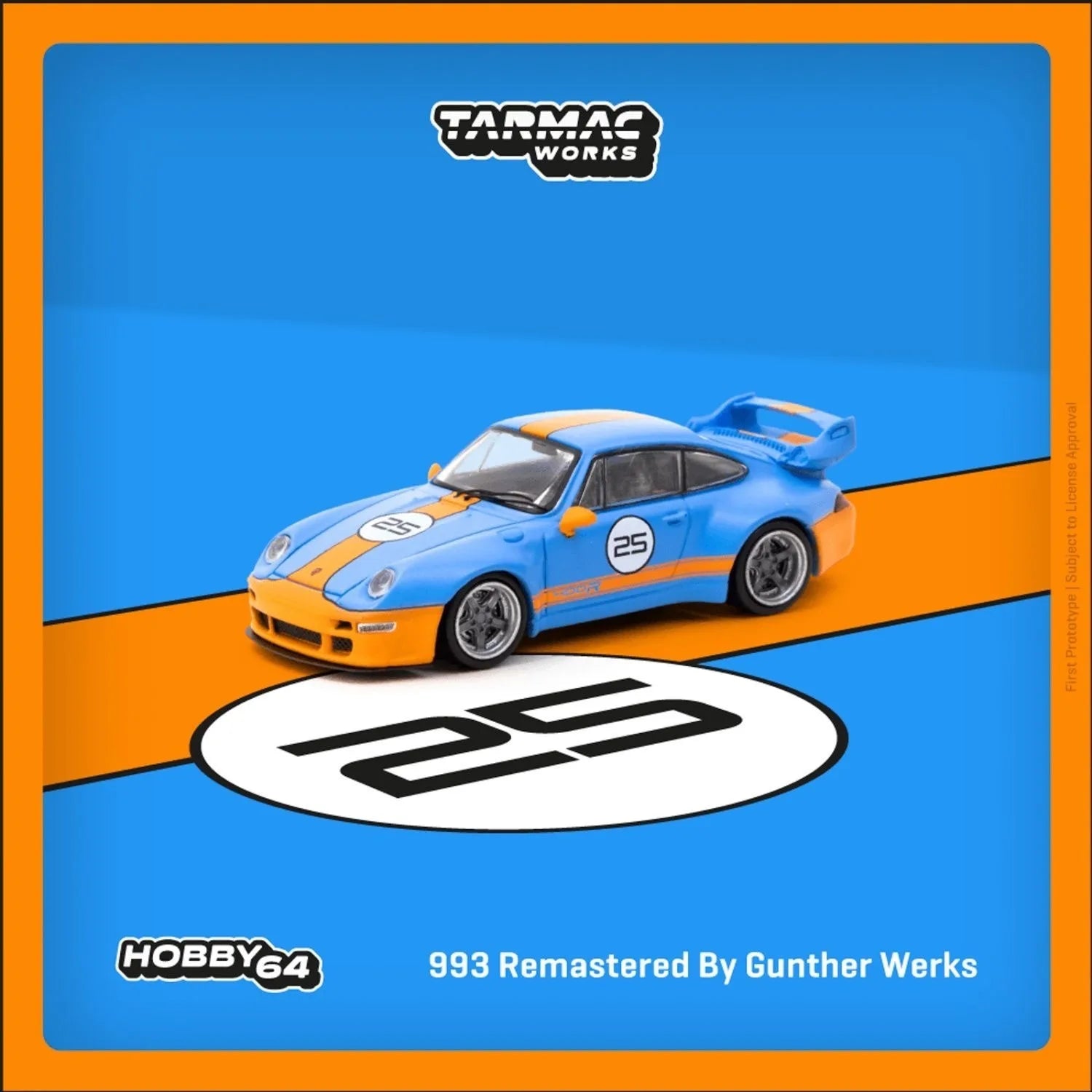 Porsche RWB 997 964 993 Reed Master 1:64 Diecast