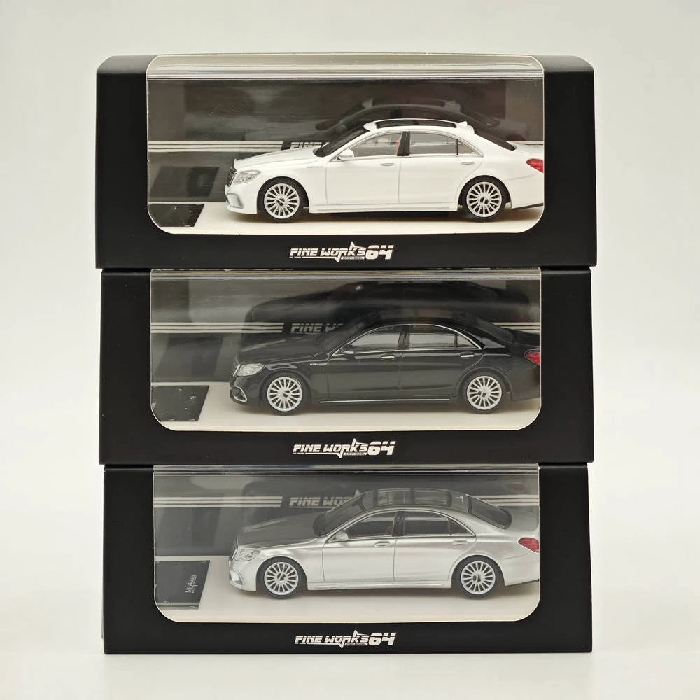 Mercedes-Benz S65 W222 Fine Works 1:64 Diecast