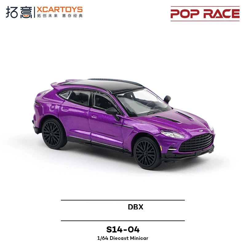 XCARTOYS Pop Race Dbx 8 64 Metal Plastic 1:64 Diecast