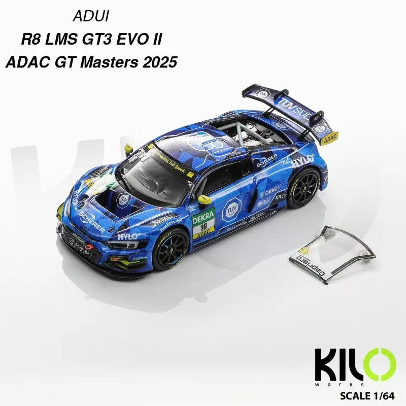 Kilo Works 1 64 Audi R8 Lms GT3 Evo Lotus 1:64 Diecast