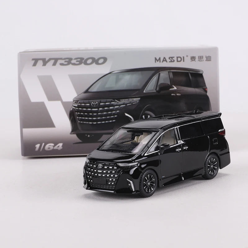 Toyota 2023 ALPHARD Alloy Masdi 1:64 Scale Diecast Model Car