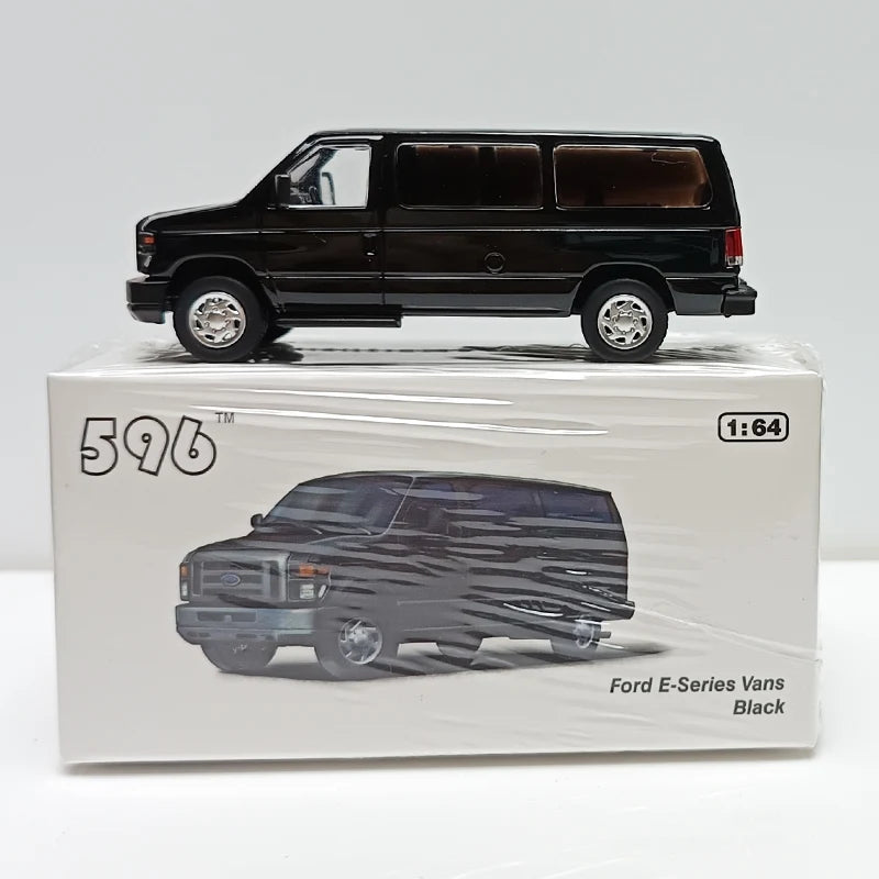 Ford E-350 Van NYPD 596 1:64 Diecast