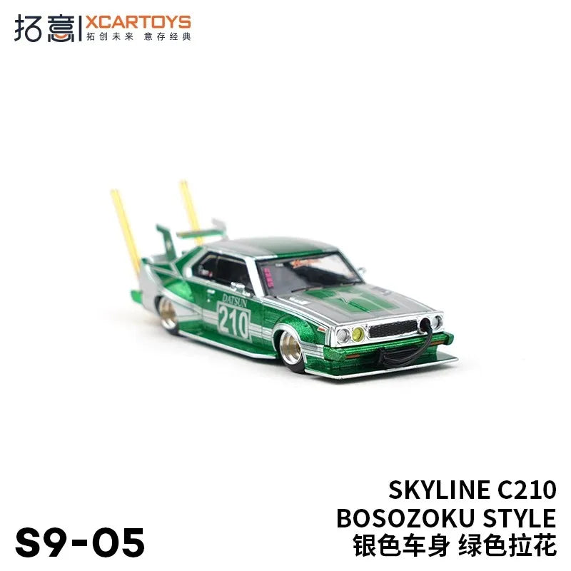 Pop Race XCARTOYS Skyline C210 1 64 Metal Plastic Parts S9 1:64 Diecast