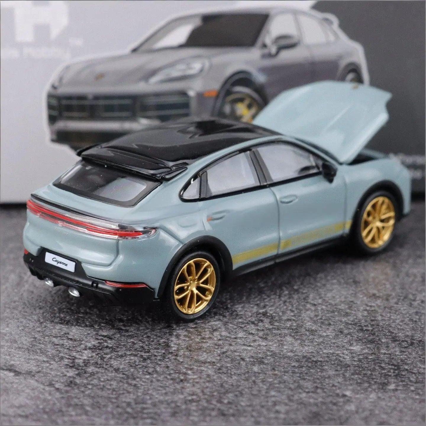 Porsche Cayenne Turbo GT TH Model 1:64 Diecast