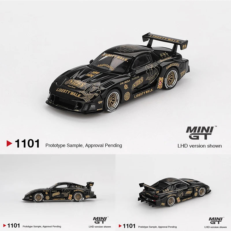 MINI GT Mazda RX-7 LB Super Silhouette FD NILES 1:64 Diecast