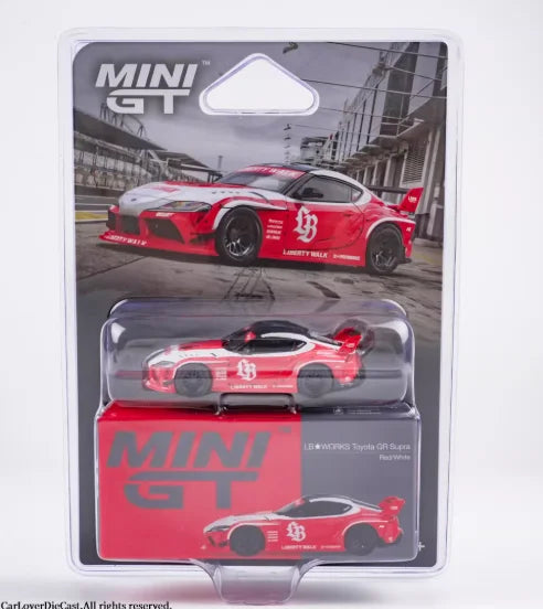 MINI GT MINI Cooper MINI Toyota Supra GR Supra 1:64 Diecast
