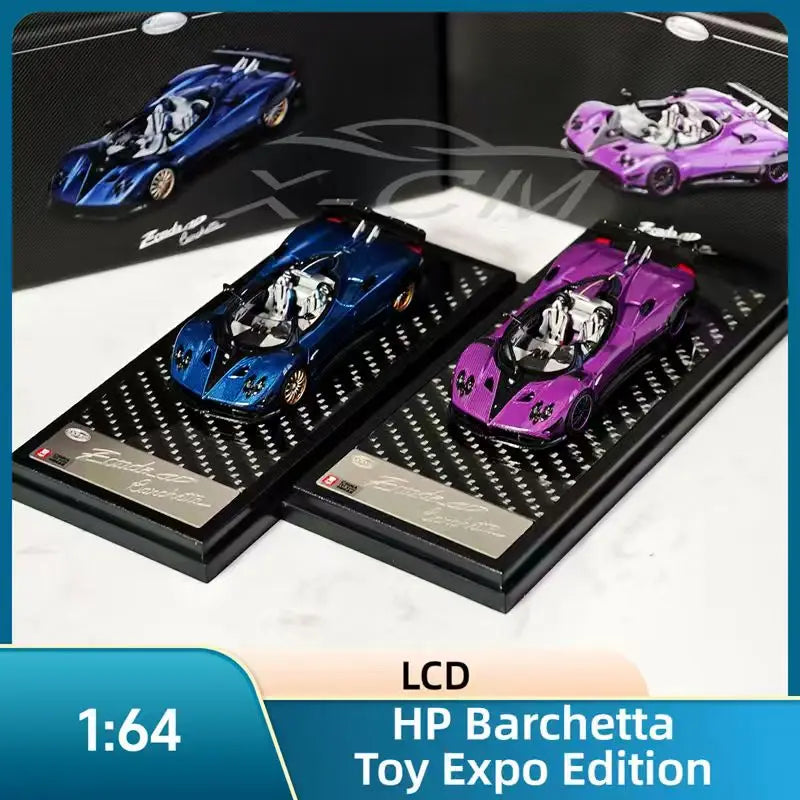 LCD Cld Models Hp Barchetta Expo Edition 1 64 Carbon 1:64 Diecast