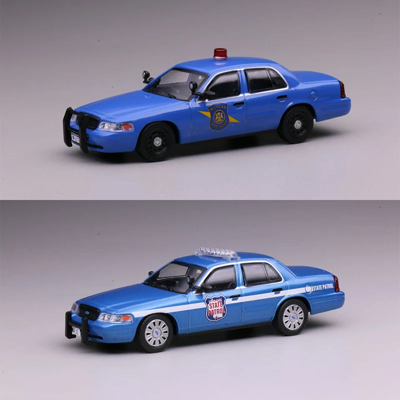 596Model Ford Crown Victoria Police 1:64 Diecast
