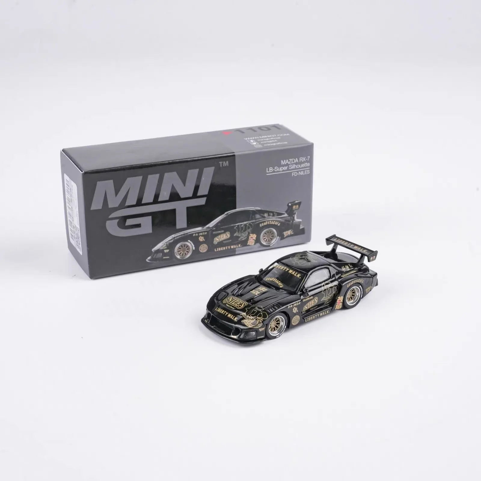 MINI GT Mazda RX-7 LB Super Silhouette FD NILES 1:64 Diecast