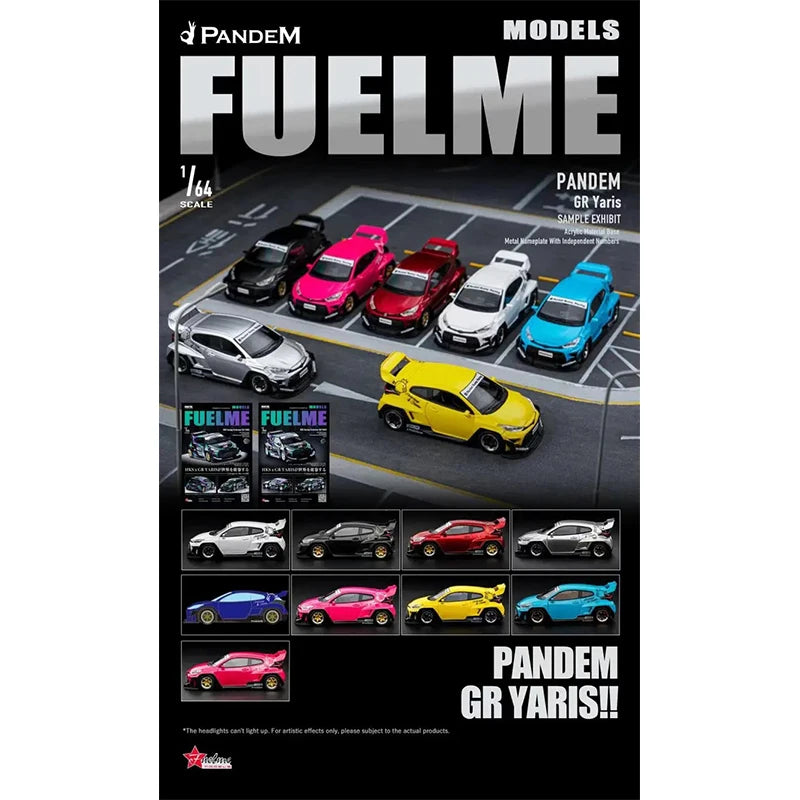 Ferrari LBWK 992 F40 Pandem GR Yaris 812 F8XX 1:64 Diecast
