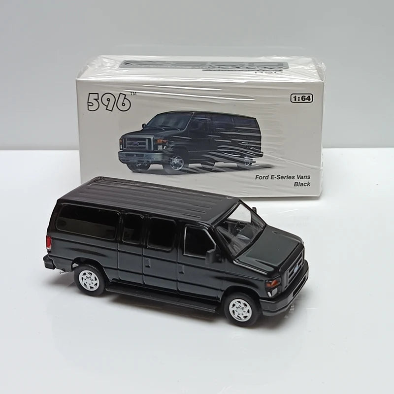 Ford E-350 Van NYPD 596 1:64 Diecast