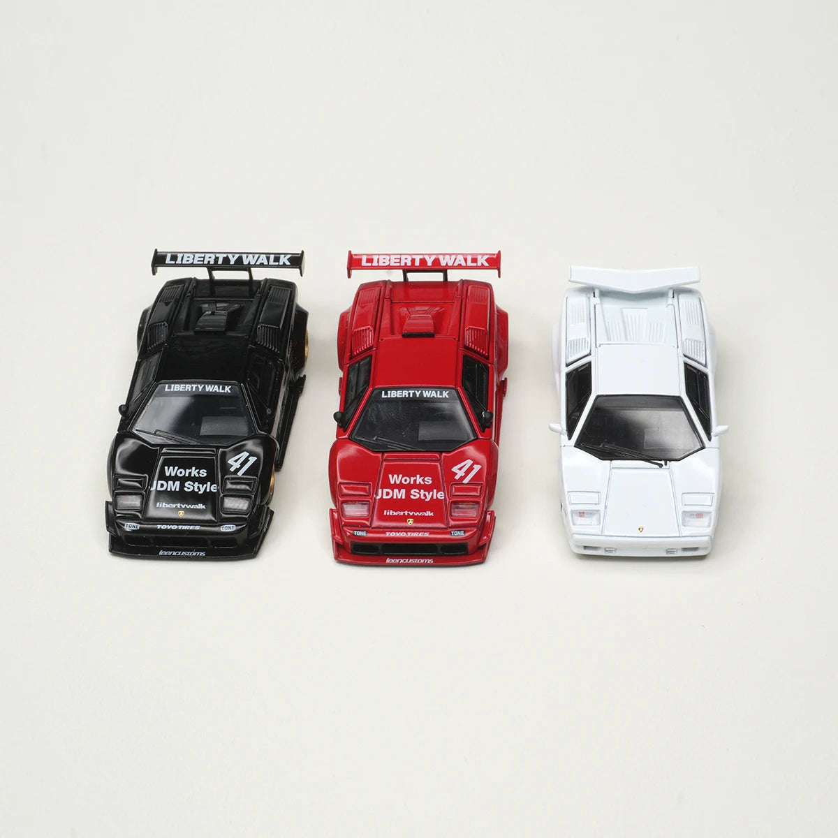 MINI GT Lamborghini Countach 25th Anniversary 1:64 Diecast