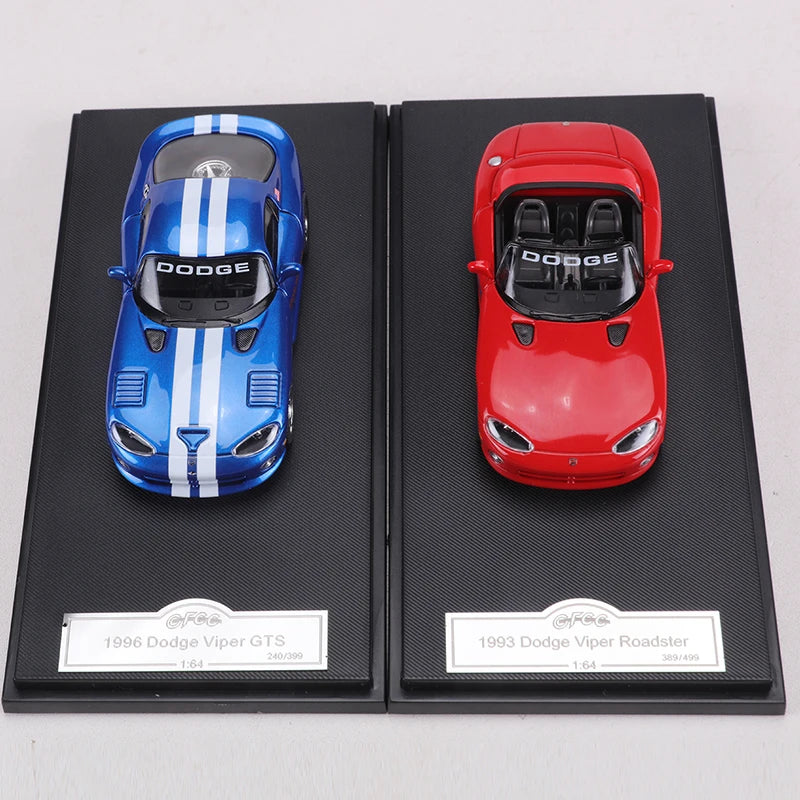 Gfcc 1 64 1993 Dodge Viper Roadster Hardtop 1:64 Diecast