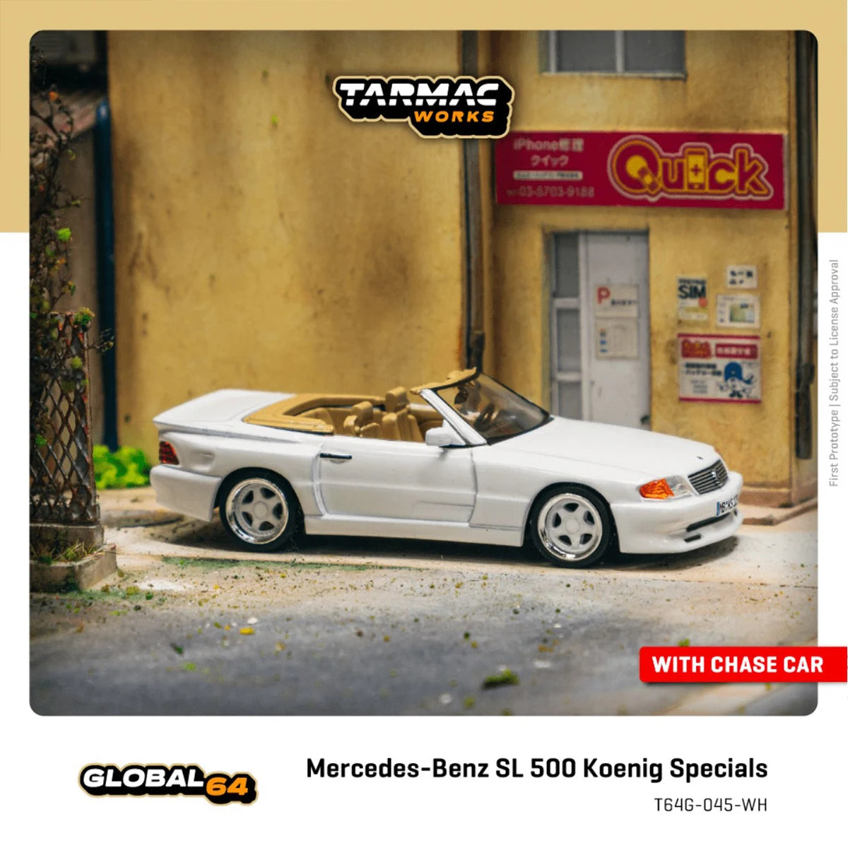 Mercedes-Benz SL 500 Koenig 1:64 Diecast